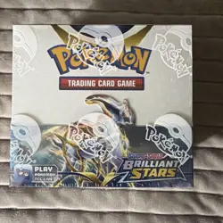 Pokemon Sword & Shield Brilliant Stars Sealed Booster Box And Case!! No tears! - Image 2