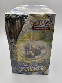 Sword & Shield Pokemon Brilliant Stars Booster Box - new and sealed x36 packs - Image 2