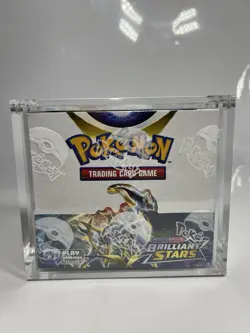 Pokemon TCG Sword and Shield Brilliant Stars Factory Sealed Booster Box + Case - Image 1