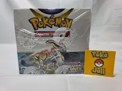 Pokemon TCG Sword and Shield Brilliant Stars Factory Sealed Booster Box w/case - Image 1