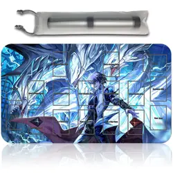 Yugioh Playmat With Card Zones Yugioh Mouse pad Playmat of Yugioh TCG - Image 1