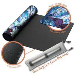 Yugioh Playmat With Card Zones Yugioh Mouse pad Playmat of Yugioh TCG - Image 5