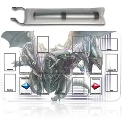 Yugioh Playmat With Card Zones Yugioh Mouse pad Playmat of Yugioh TCG - Image 1