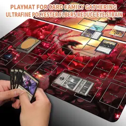 Yugioh Playmat With Card Zones Yugioh Mouse pad Playmat of Yugioh TCG - Image 2
