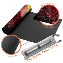 Yugioh Playmat With Card Zones Yugioh Mouse pad Playmat of Yugioh TCG - Image 4