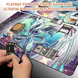 Yugioh Playmat With Card Zones Yugioh Mouse pad Playmat of Yugioh TCG | 2427909 - Image 5