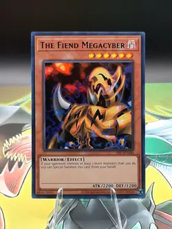 Yu-Gi-Oh! The Fiend Megacyber PSV-EN100 25th Anniversary Ultra Rare NM - Image 1