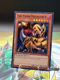 Yu-Gi-Oh! The Fiend Megacyber PSV-EN100 25th Anniversary Ultra Rare NM - Image 3