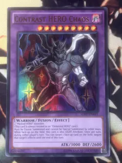 Yugioh: Contrast HERO Chaos - SDHS-EN041 - Ultra Rare- Unlimited - LP - Image 1