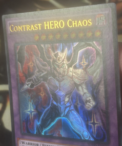 Yugioh: Contrast HERO Chaos - SDHS-EN041 - Ultra Rare- Unlimited - LP - Image 3