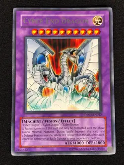 Yugioh Cyber End Dragon DP04-EN012 Rare (NM) - Image 1