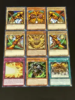 Exodia Full 5 Piece Set + Incarnate + Obliterate!!! + Necross | YuGiOh! - Image 1