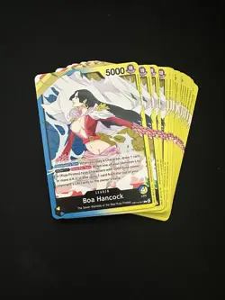 x14 One Piece The Azure Sea’s Seven Boa Hancock OP14-041 Leader Base English - Image 1