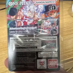 Bandai One Piece CCG Monkey D. Luffy US Voyage Holo Promo Card - Image 2