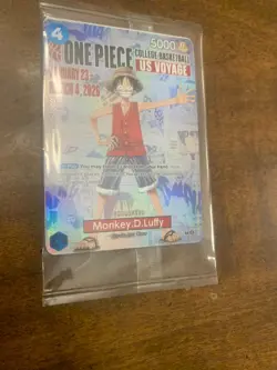 One Piece Monkey D Luffy US Voyage College Basketball Card Rutgers - Image 5