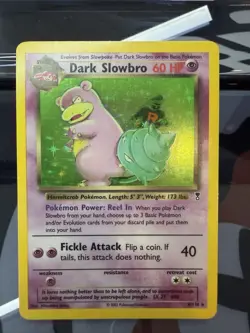 Pokemon TCG Dark Slowbro 8/110 Legendary Collection Holo Rare Card 2002 - Image 1