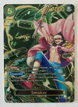 OP-13 Carrying On His Will - Smoker SP OP10-030 One Piece TCG English - NM - Image 1