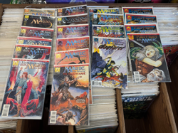 Magic the Gathering Comic Lot Ice Age Shadow Mage Nightmare Shadow Mage Fallen - Image 1