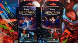 Disney Lorcana Rise of the Floodborn Starter Deck Set of 2 Sealed New Decks 2024 - Image 1