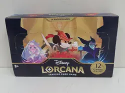 2023 Disney Lorcana The First Chapter Factory Sealed Booster Box - Image 1