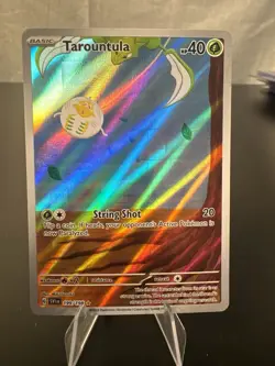 Pokemon TCG Tarountula Illustration Rare Card Scarlet & Violet Base Set 199/198 - Image 1