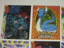 12 Topps 1999 Pokemon trading cards. 1 chrome, # 25 Pikachu, 1 die cut - Image 2