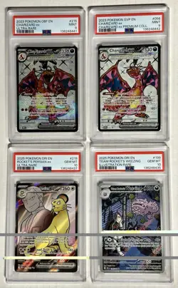 Pokemon Card Lot Charizard Etc. PSA 10s And PSA 9s - Image 1