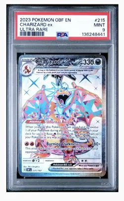 Pokemon Card Lot Charizard Etc. PSA 10s And PSA 9s - Image 2