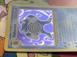 Poliwrath - 15/130 - Holo Rare Base Set 2 - Pokemon Card - MP Swirl - Image 4