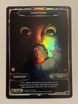 v card awakened worlds 1st edition Gamersupps Support Catatonic - Image 1