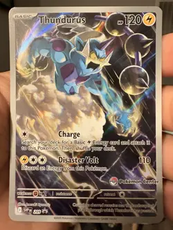 Thundurus - 209 (Pokemon Center Exclusive) Sv: Scarlet & Violet Promo Cards Holo - Image 1