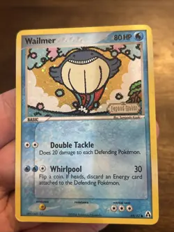 Wailmer 69/92 Pokemon Legend Maker Rare Card Stamped Holo Reverse Foil Tcg - Image 1