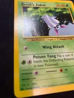 BROCK'S ZUBAT - 074/132 - GYM HEROES - POKEMON CARD - LP - Image 2