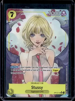One Piece Card Game Carrying On His Will Stussy Alternate Art #OP13-110 - Image 1