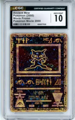 CGC GEM MINT 10 Pokemon TCG Ancient Mew (2000) - Pokemon Movie Promo Card - Image 1