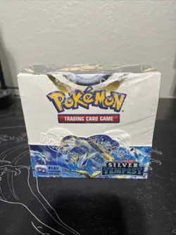 Pokemon Sword & Shield Silver Tempest Booster Box - 36 Cards - Image 1