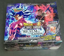 Dragon Ball Super Card Game Realm Of Gods Booster Sealed Box - Image 1