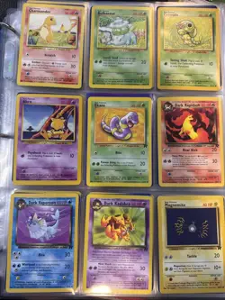 Old Pokemon Cards VINTAGE Rare Collection binder 800+ WOTC 1999 & 2000s Era Lot - Image 1