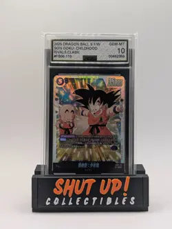 Son Goku Childhood FB06-119 SCR Holo Dragon Ball Super Card Fusion World AGS 10 - Image 1