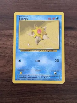 STARYU - 65/102 - Base Set - Pokemon Card - LP - Image 1