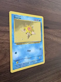 STARYU - 65/102 - Base Set - Pokemon Card - LP - Image 3