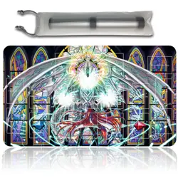 Yugioh Playmat With Card Zones Yugioh Mouse pad Playmat of Yugioh TCG | 201808 - Image 1