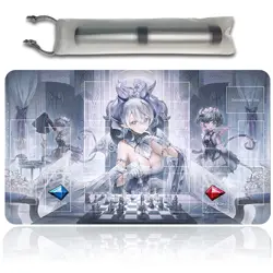 Yugioh Playmat With Card Zones Yugioh Mouse pad Playmat of Yugioh TCG | 3697996 - Image 1