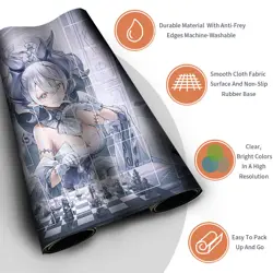 Yugioh Playmat With Card Zones Yugioh Mouse pad Playmat of Yugioh TCG | 3697996 - Image 3
