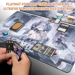 Yugioh Playmat With Card Zones Yugioh Mouse pad Playmat of Yugioh TCG | 3697996 - Image 5