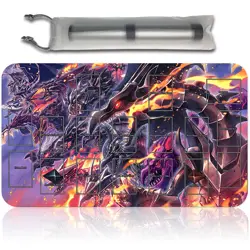 Yugioh Playmat With Card Zones Yugioh Mouse pad Playmat of Yugioh TCG - Image 1