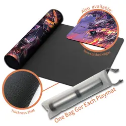 Yugioh Playmat With Card Zones Yugioh Mouse pad Playmat of Yugioh TCG - Image 5