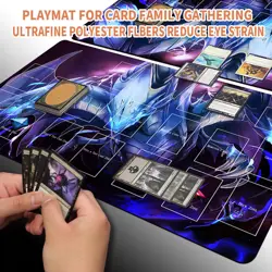 Yugioh Playmat With Card Zones Yugioh Mouse pad Playmat of Yugioh TCG | d7m7xyg - Image 5