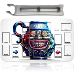 Yugioh Playmat With Card Zones Yugioh Mouse pad Playmat of Yugioh TCG - Image 1