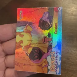 Pokemon TCG #55 Pikachus Vacation Topps The First Movie Card 1999 Rainbow Foil - Image 4